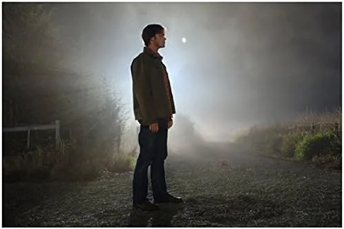 Jared Padalecki 8 inch X 10 inch photograph Supernatural (TV Series 2005 -) Standing in Foggy Crossroads Pose 1 3.05