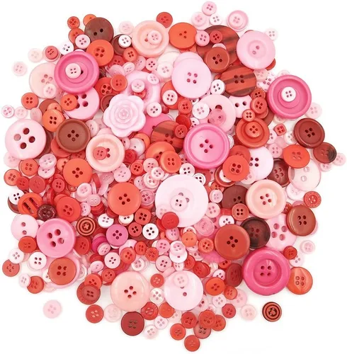 Miniatura 25 de 600-700 botones negros para manualidades, varios botones negros para manualidades, botón negro mixto para artes, manualidades, decoración de Navidad
