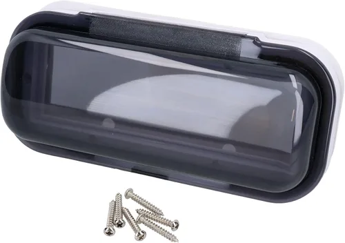 Miniatura 4 de AB Tools Cubierta de radio empotrada premium para estéreo marino a prueba de agua con salpicaduras de DIN