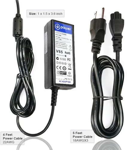 Miniatura 2 de Cargador T-Power de 19 V para ASUS de doble banda RT-N66U RT-N65U RT-AC66U RT-AC68U RT-AC68W RT-AC68P RT-AC68R N750 N900 AC1750 AC1900 Gigabit Wi-Fi