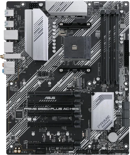 Miniatura 7 de ASUS Prime B550M-A WiFi II AMD Micro ATX Placa base con PCIe 4.0, WiFi 6, memoria ECC, HDMI 2.1, cabecera RGB