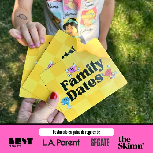 Miniatura 9 de Happy Duo Family Dates 40 Tarjetas de Rasca y Ganca – Actividades Divertidas y Ideas para Noches de Citas Familiares para Niños y Padres – Juego