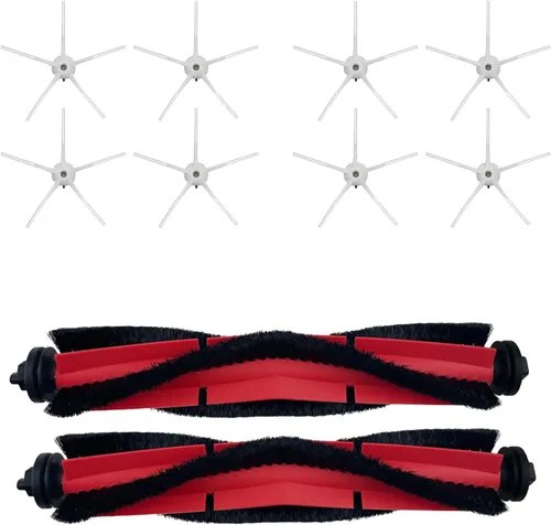 Miniatura 10 de Kit de accesorios compatible con Roborock Q5 Robot Aspirador Piezas de Repuesto 1 Cepillo Principal 4 Cepillo Lateral 2 Bolsa de Polvo Bolsa