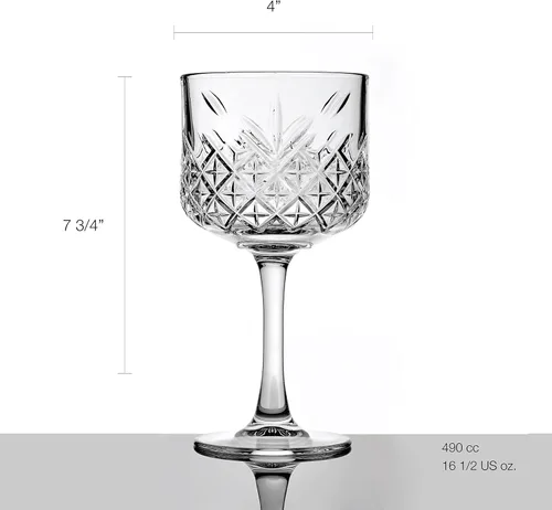 Miniatura 3 de Pasabahce Coupé - Juego de 4 copas de cóctel exclusivas, copas de Martini, Margarita, copas de champán atemporales, diseño de cristal, cristalería