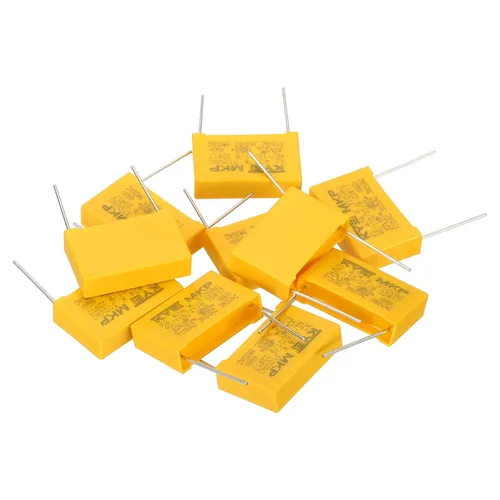 PATIKIL Condensadores de seguridad, paquete de 10 unidades de 0.47uF AC 310V 0.886 in Pin Pitch 1.063x0.669x0.276 in polipropileno Film Capacitor