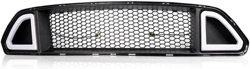 Miniatura 13 de GRAND ORANGE Cubierta de rejilla central inferior delantera compatible con Ford F150 2018 2019 2020 Cubierta central sin clips de metal JL3Z17B968BB