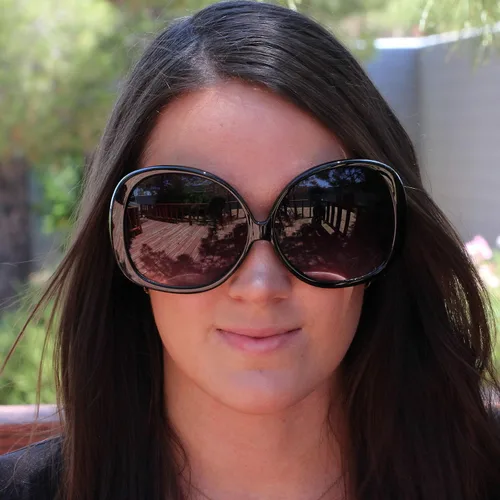 Miniatura 5 de Elite - Gafas de sol de gran tamaño estilo vintage Jackie O estilo retro para mujer