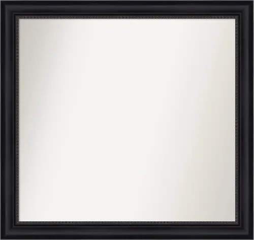Miniatura 358 de Amanti Art Espejo personalizado, espejo de baño negro Astor, espejo de pared o espejo de tocador de baño sobre el fregadero (25 x 25 pulgadas)