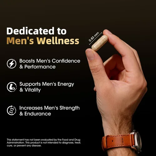 Miniatura 3 de Shilajit para hombres, refuerzo de prueba 10 en 1 para hombres – Potenciador de resistencia, vitalidad y fuerza, suplemento de mejora masculina