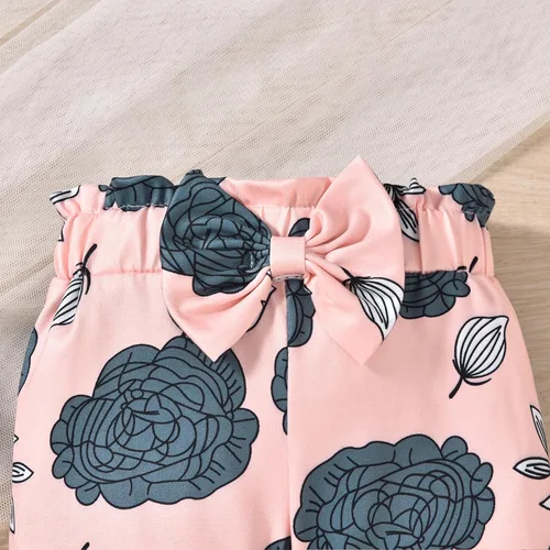 Miniatura 62 de fioukiay Conjunto de ropa de verano para bebés y niñas recién nacidas prematuros, mameluco, pantalones, diadema, conjunto de ropa para el verano