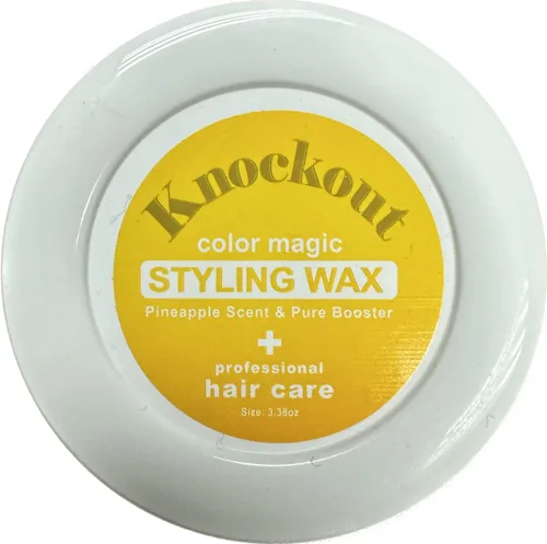 Miniatura 7 de Knockout Color Magic Hair Styling Wax (01 Charcoal)