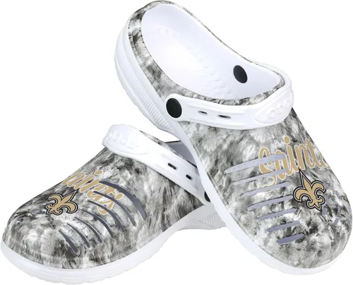 Miniatura 66 de FOCO NFL Womens NFL Team Logo Cloudie Garden Water Sandals Shoes Slipper Clogs with Strap