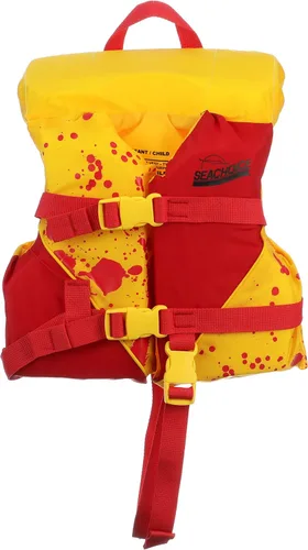 Seachoice Chaleco de barco ajustable con asa de agarre