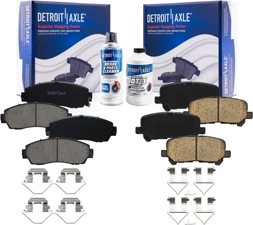 Miniatura 81 de Detroit Axle - Pastillas de freno traseras para Kia Sportage 2017-2022, Hyundai Tucson 2016-2021, pastillas de freno de cerámica 2018 2019 2020