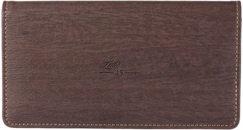 Miniatura 2 de Billetera y chequera de cuero sintético y mensaje cristiano, guarda duplicados de cheques y tarjetas de crédito, para mujeres y hombres, Luke, Uno