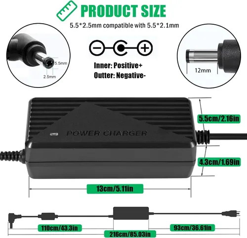 Miniatura 2 de Fuente de alimentación de 12 V 10 A, convertidor de CA a CC de 100 V-240 V a 12 V 10 A 120 W, transformador de potencia de 12 voltios y 10 amperios