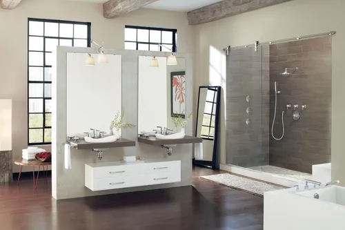 Miniatura 17 de Moen TS43002 Arris - Kit de ajuste de grifo de baño moderno de 8.0 in (8.0 in), requiere válvula, cromado