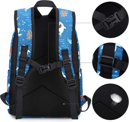 Miniatura 4 de CAMTOP Mochila preescolar para niños, mochila de jardín de infantes, mochila escolar, M