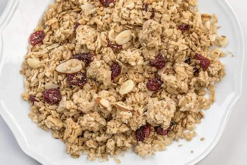 Miniatura 2 de Amish Made - Bocadillo de cereales de granola totalmente natural, arándano y almendra, paquete de 2