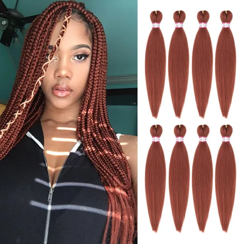 Miniatura 106 de Extensiones de cabello para trenzar preestiradas, color negro, 12 pulgadas, 8 paquetes de cabello natural para trenzar, fácil trenza, ajuste de agua