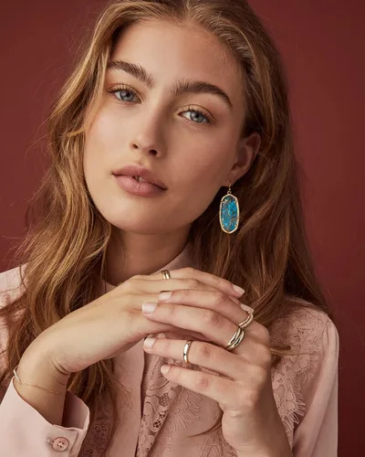 Miniatura 3 de Kendra Scott - Aretes colgantes Elle para mujer