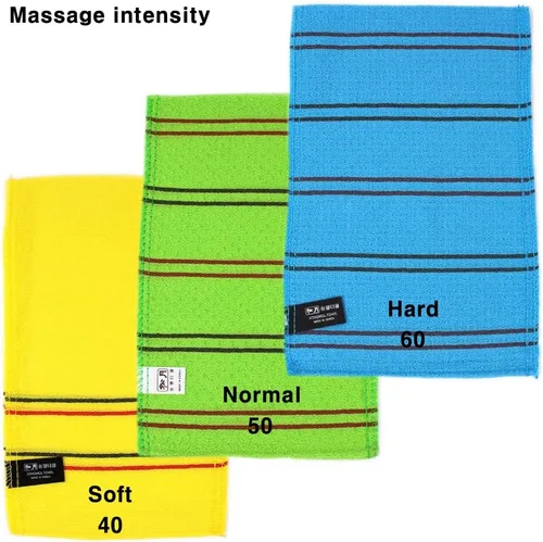 Miniatura 4 de SongWol - Paquete de 10 toallas de baño exfoliantes para baño y ducha, de piel coreana, grandes, ropa de lavado para exfoliantes, hechas en Corea