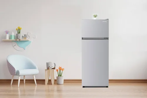 Miniatura 11 de Frigidaire, refrigerador de 2 puertas tamaño apartamento con congelador, 7.5 pies cúbicos, estantes ajustables a prueba de derrames, compartimentos