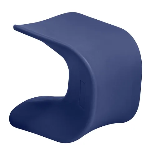 Miniatura 12 de ECR4Kids Wave Seat, 18in - 19.6in Altura del asiento, Taburete de percha, Cian