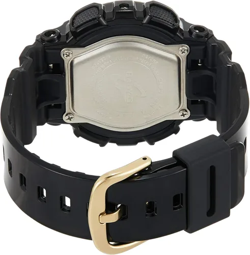 Miniatura 2 de Casio BA-1101ACR Reloj dorado de cuarzo de mujer con display digital-analógico y correa de resina