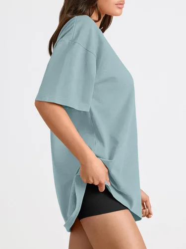 Miniatura 171 de Trendy Queen - Camisetas de entrenamiento de moda para mujer, camisetas atléticas de manga corta para verano y primavera, disponibles en tallas