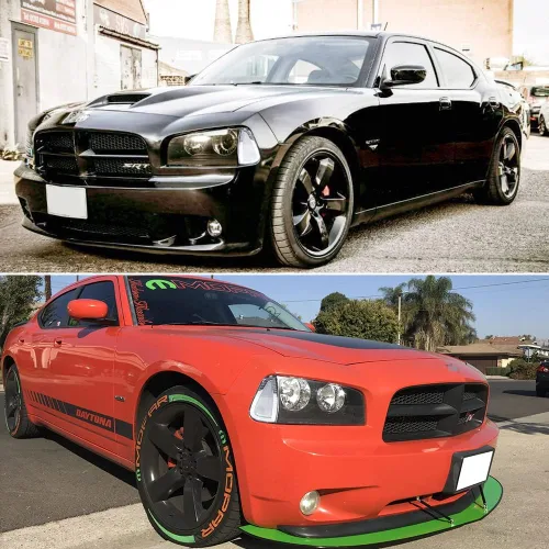 Miniatura 4 de Para 2006 2007 2008 2009 2010 Dodge Charger Sxt Rt Se Srt8 Conjunto de Reemplazo OEM Parachoques Delantero Lado del Pasajero Carcasa de luz