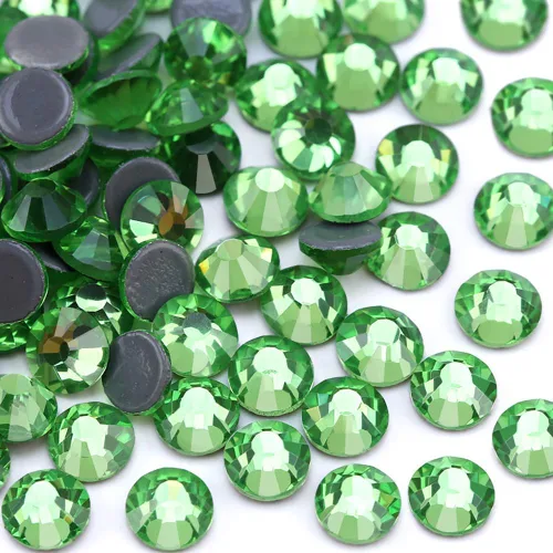 Miniatura 44 de 2880 diamantes de imitación termoadhesivos de imitación de cristal con parte trasera plana para manualidades, manualidades, ropa, zapatos