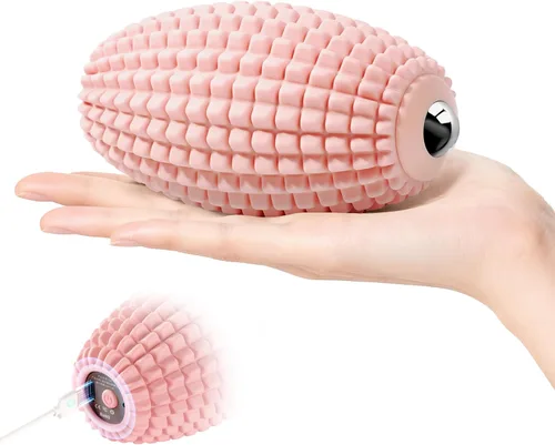 Miniatura 10 de Pelota de masaje vibratoria para recuperación muscular, bola de masaje miofascial de silicona, alivio de fascitis plantar, liberación de cadera
