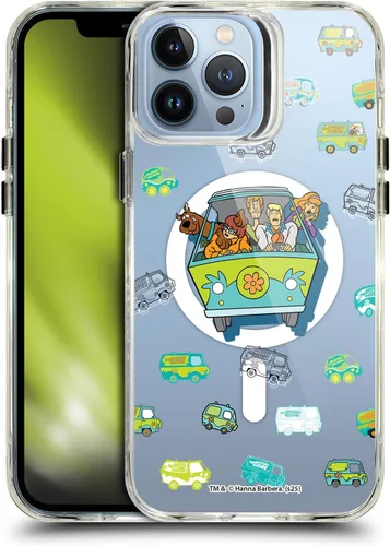Miniatura 210 de Head Case Designs Funda con licencia oficial de Scooby-Doo Capture Character Art a prueba de golpes [protección de grado militar] compatible