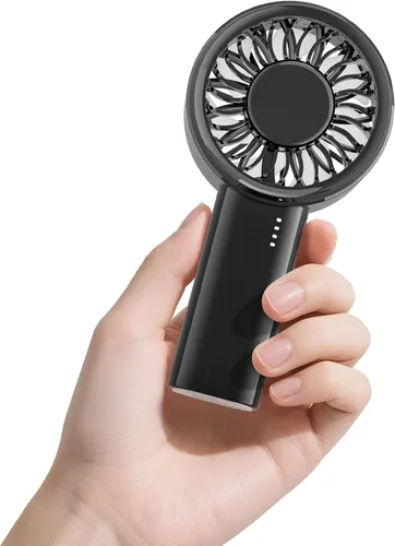 Miniatura 11 de HandFan Mini ventilador de mano, ventiladores pequeños de próxima generación portátil [8.5 horas de funcionamiento] con potente motor turbo de alta