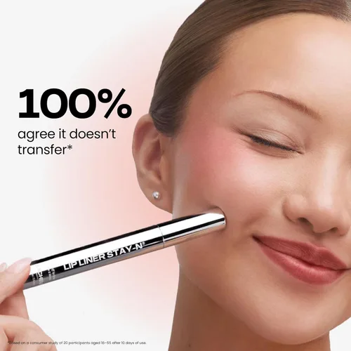 Miniatura 4 de Sacheu Lip Liner STAY-N Peel Off Lip Stain — Tinte labial impermeable de larga duración con ácido hialurónico y vitamina E — Acabado mate a prueba