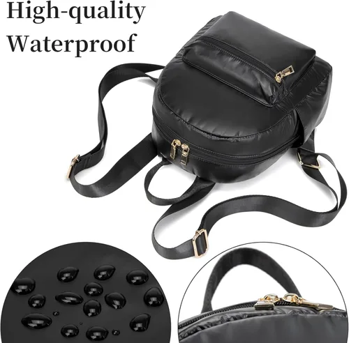 Miniatura 4 de seyfocnia Bolso tipo mochila para mujer, Negro -, Elegante