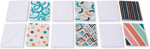 Miniatura 5 de American Greetings Tarjetas en blanco con sobres, patrones surtidos (48 unidades)