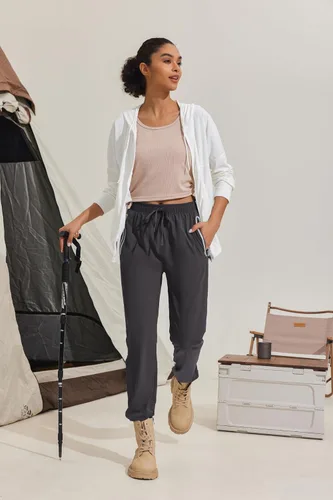 Miniatura 5 de Pinspark Pantalón de senderismo para mujer con bolsillos con cremallera