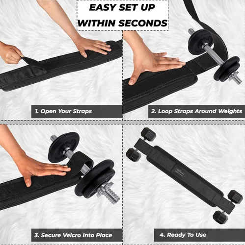 Miniatura 3 de Cinturón de empuje de cadera – Entrenador de glúteos resistente, cómodo, ajustable con almohadillas antideslizantes. Ideal para entrenamientos