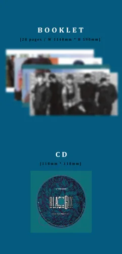 Miniatura 2 de Stone Music BLACK6IX - Nice to Meet You (2nd Mini Album) Album