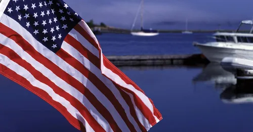 Miniatura 2 de Taylor Made Productos US Bandera de barco yate Ensign cocido
