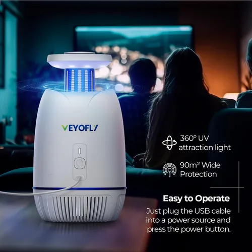 Miniatura 5 de Veyofly Kit de trampa para moscas para interiores, moscas de la fruta, trampas para mosquitos, mosquitos, insectos para interiores