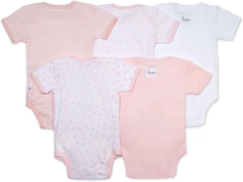 Miniatura 2 de Burt's Bees Baby baby-boys Bodysuits, 5-pack Short & Long Sleeve One-pieces, 100% Organic Cotton