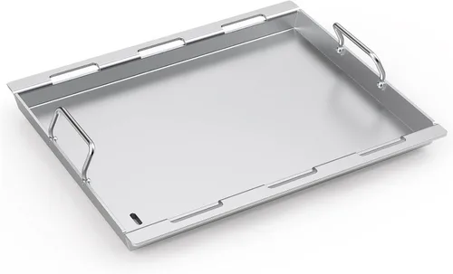 Miniatura 11 de Stanbroil Placa de Plancha Completa para Parrilla de Gas Weber Spirit 200 Series de 2 Quemadores, Placa Plancha de Superficie Plana Antiadherente