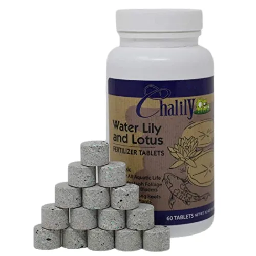 Chalily Fertilizante para plantas acuáticas para lirio acuático y loto, ideal para usar en un estanque y acuario, alimento perfecto para plantas (60