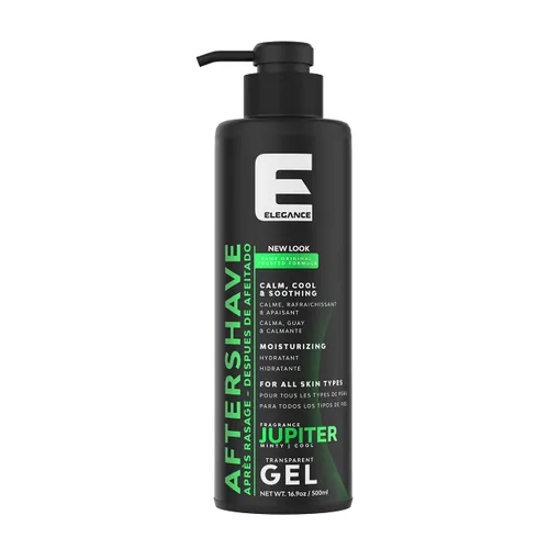 Elegance Loción para después del afeitado para hombres, 16.9 fl oz, Júpiter (verde), alivio real del afeitado que hidrata y revitaliza tu piel, 16.9