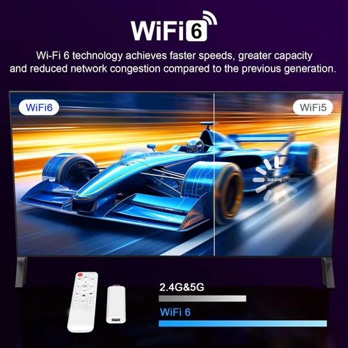 Miniatura 3 de Screencast TV Stick 4K Ultra HD Streaming Stick 16GB Transmite videos desde iPhone, iPad, Android, portátil a TV/monitor/proyector, compatible