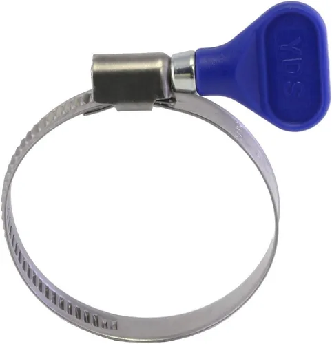 Miniatura 12 de YDS Abrazadera de manguera W2 de acero inoxidable, llave de giro, 0.315-0.472 in (5/16" a 1/2") diámetro ranger, 0.354 in ancho de banda