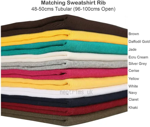 Miniatura 8 de Tela de sudadera para Hoddies y confección. 30 colores de esta sudadera de tela de jersey. Tela cepillada aprobada y probada por escuelas europeas.